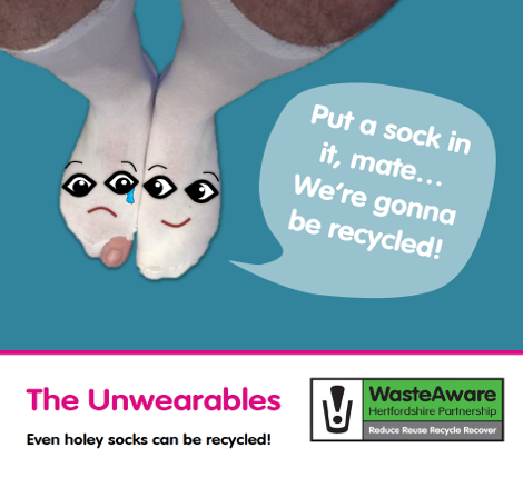 Recycling socks