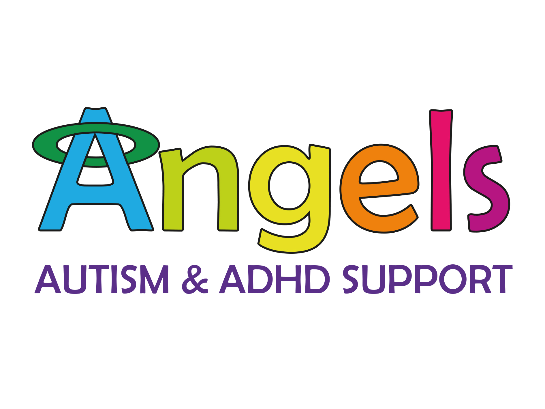 Angels logo - Autism and ADHD support