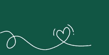 A line drawing of a heart