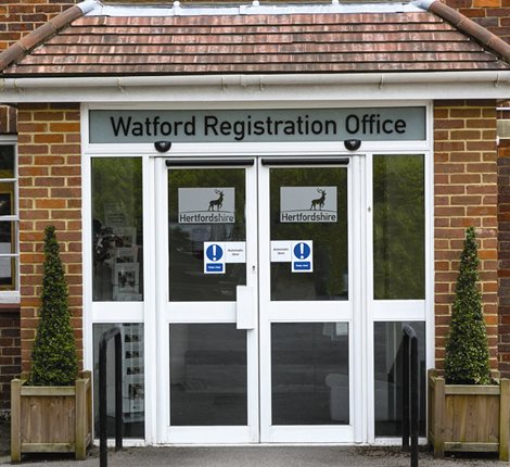 Watford registration office 3