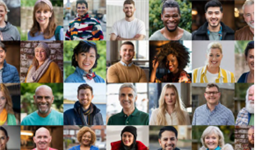 Group of refugees and asylum seekers
