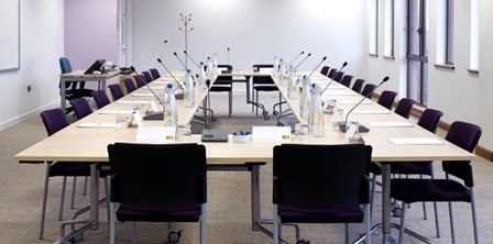 Meeting room at Robertson House, Stevenage