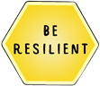 Be resilient, font and transparent