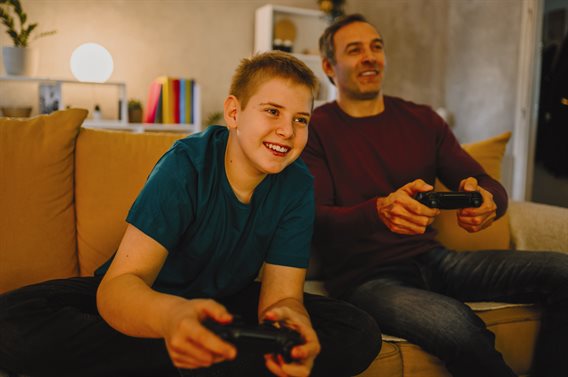 Boy Gaming