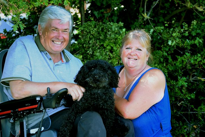 Foster carers Dawn and Alan