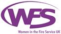 Women in the fire service logo