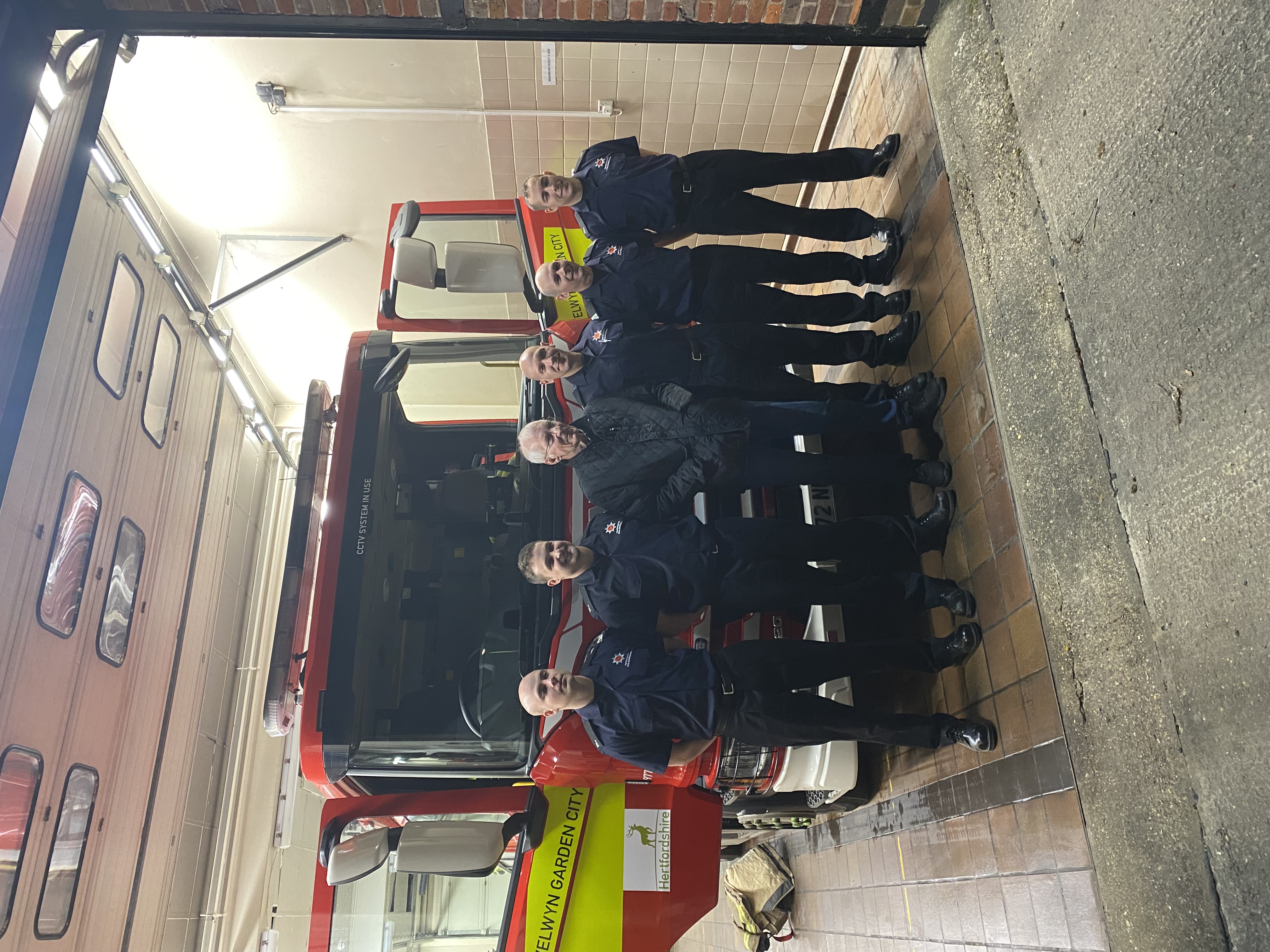 group of firefighters