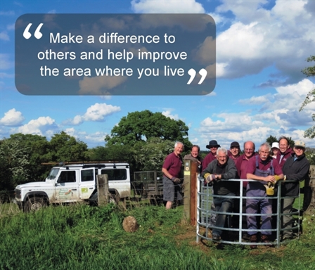 Countryside Management Service volunteers