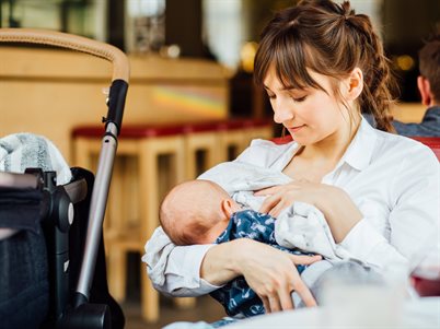 breastfeeding mother