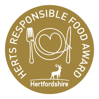 Gold Herts Responsible Food Award