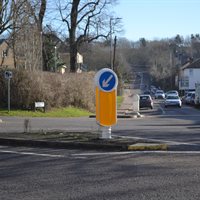 Bollard lit