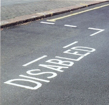 disabled bay