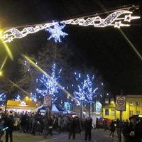 Christmas lights Hertford