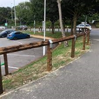 Highways fence damaged