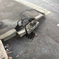 Kerb crumbling 2