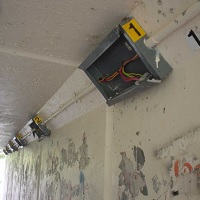Subway lighting equipment hanging