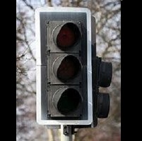 Traffic signal lights out
