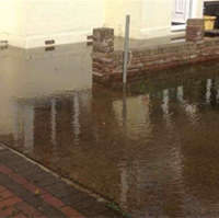 property flooded