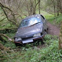 Abandoned vehicle