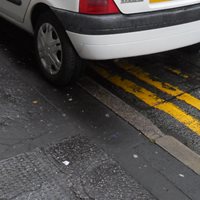 Parking on yellow lines