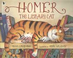 homer library cat