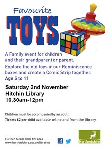 HIT Favourite toys 2nd nov