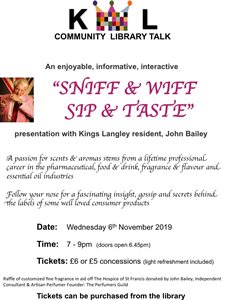 KIN sniff and wiff nov