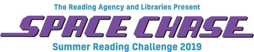 Space Chase landscape logo