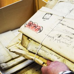 Bundle of historical documents