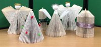 book folding for christmas