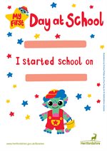 I started school on