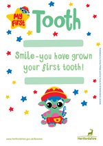 Smile - you have grown your first tooth