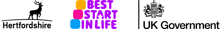 Best Start UK Gov and HCC logos