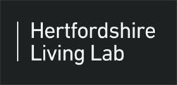 Logo for 'Hertfordshire Living Lab'