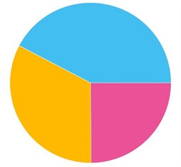Pie chart showing largest amount of holders is Deferred members at 55,067 people, then active members with 42,720 people, and finally pensioners with 32,407