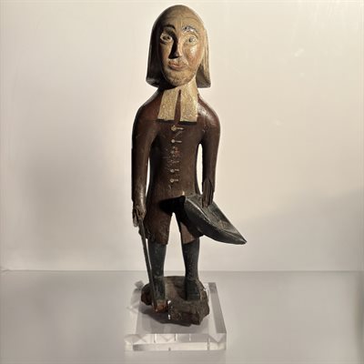 Cathedral and Abbey Church and St Albans - Christopher Poor Box Figure