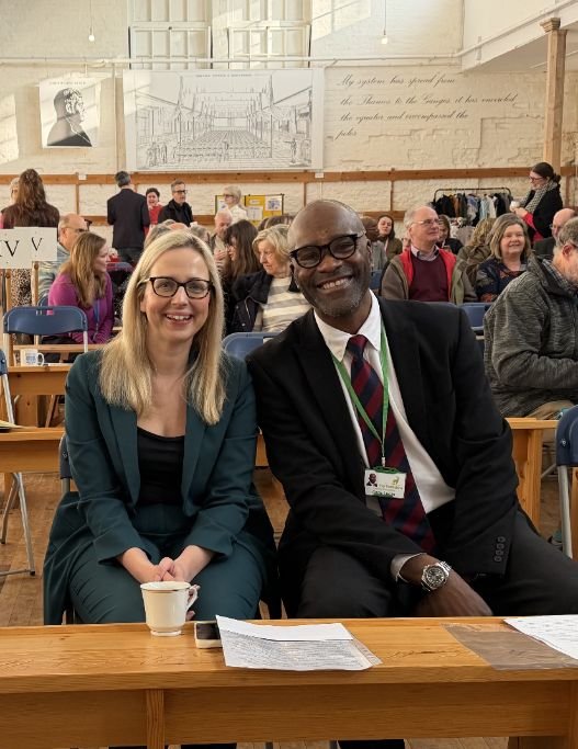 Cllr Lews and Dani Bailey 1