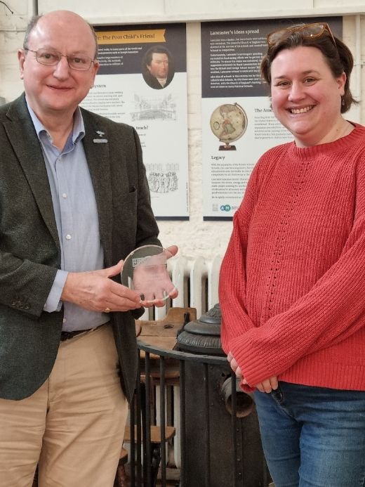 Royston Museum Winner of Environmental Sustainability Award