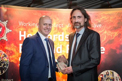 HEART 2017 - Carbon Reduction and Sustainability Award winner - Jim Attenborough