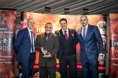 HEART 2017 - Martin Graham Sporting Achievment Cup winner - British Firefighters challenge