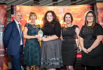 HEART 2017 - Team performance of the year winner - The Food and IP team