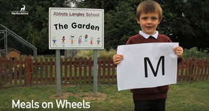 M is for meals on wheels