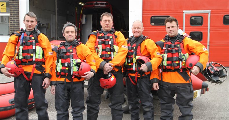 Water rescue unit