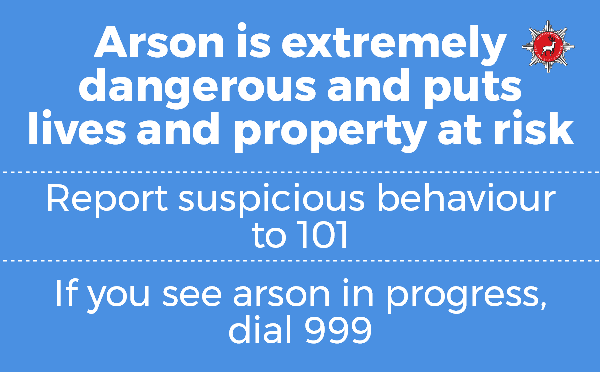 Arson is dangerous 600 x 400