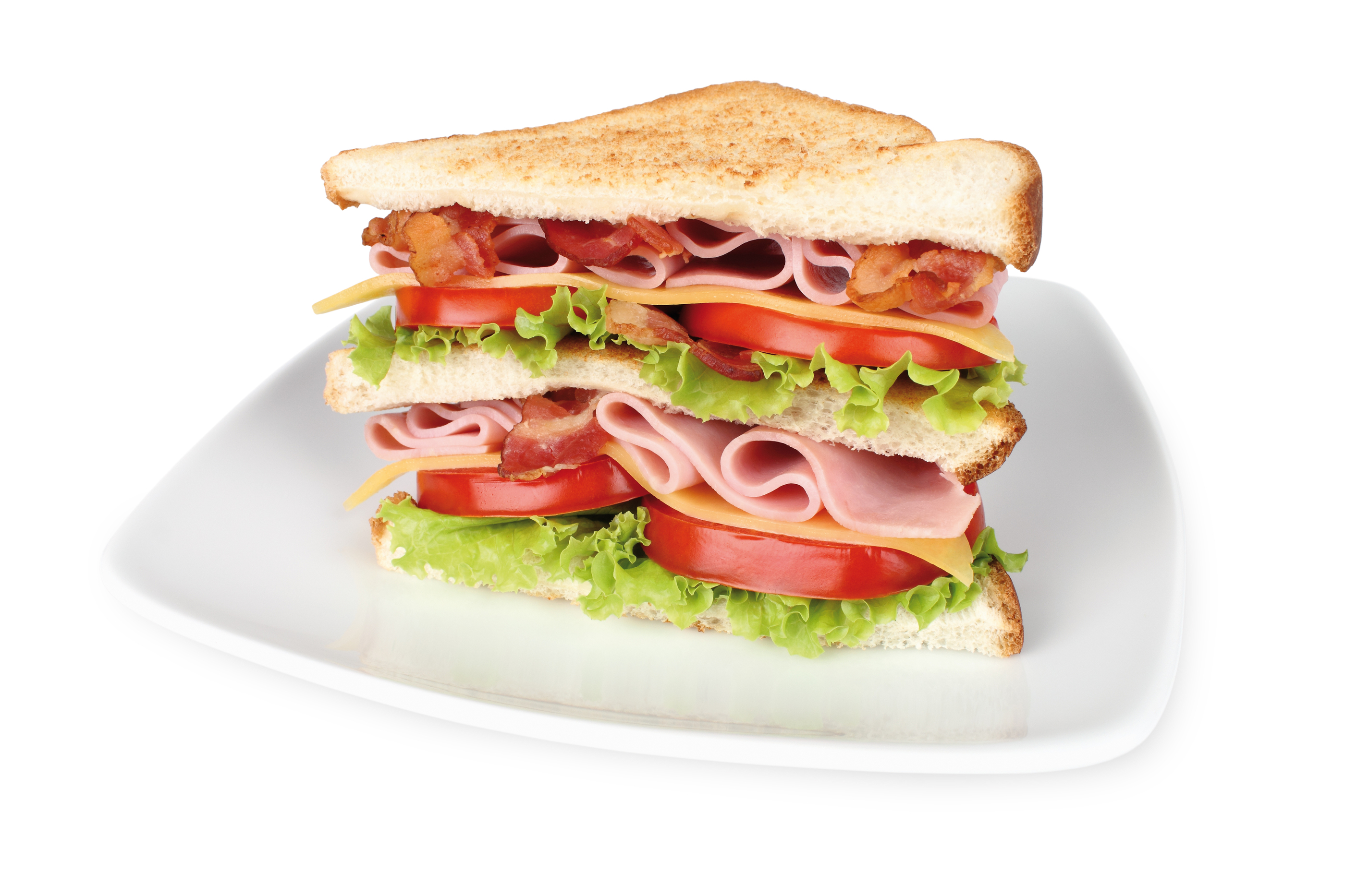A meat sandwich.