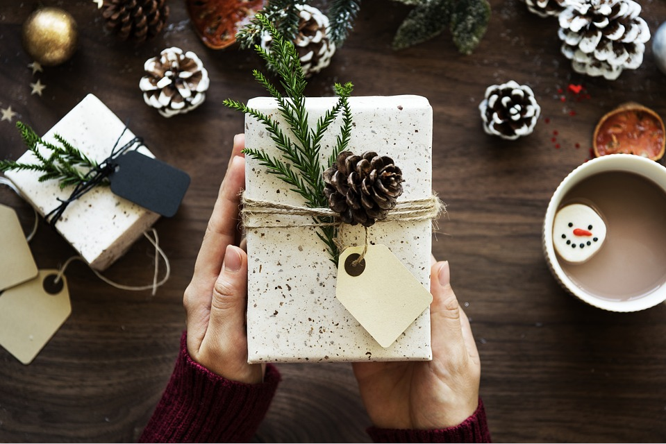 December wrapping paper