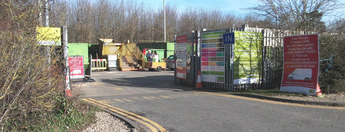 Bishops Stortford household waste recycling centre