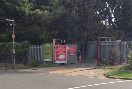 recycling letchworth centre waste hertfordshire entrance household recycle