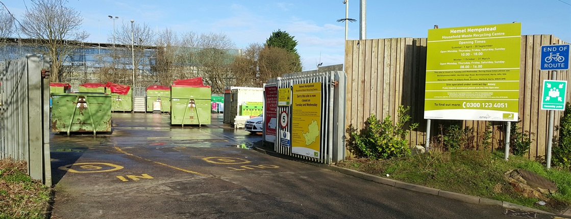 Hemel Hempstead household waste recycling centre