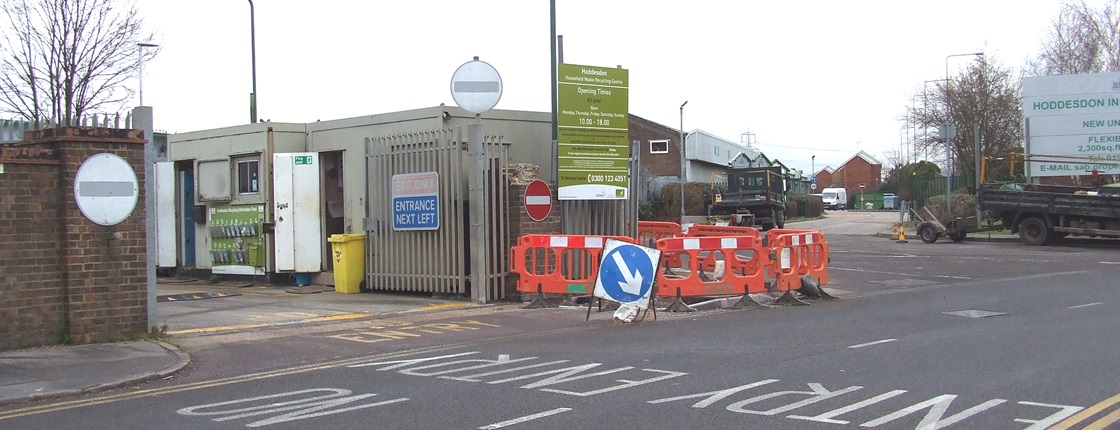 Hoddesdon household waste recycling centre